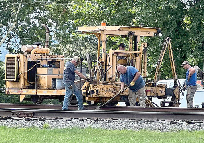 Working on the Railroad Tracks News, Sports, Jobs The Intermountain